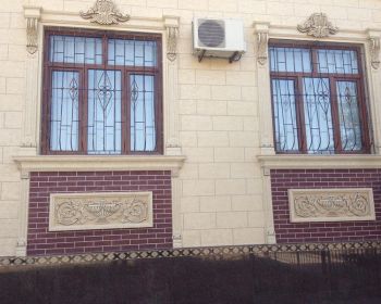 Отделка травертином